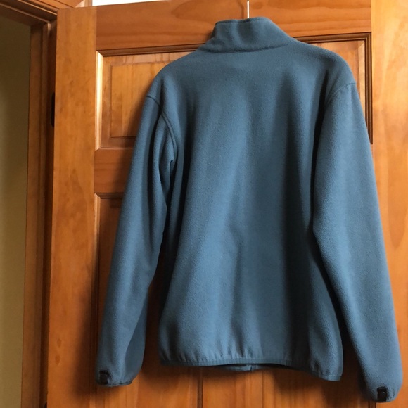 Youth Boys XL 18 20 TNF THE NORTH FACE Fleece Jacket Slate Blue Gray - Picture 7 of 8